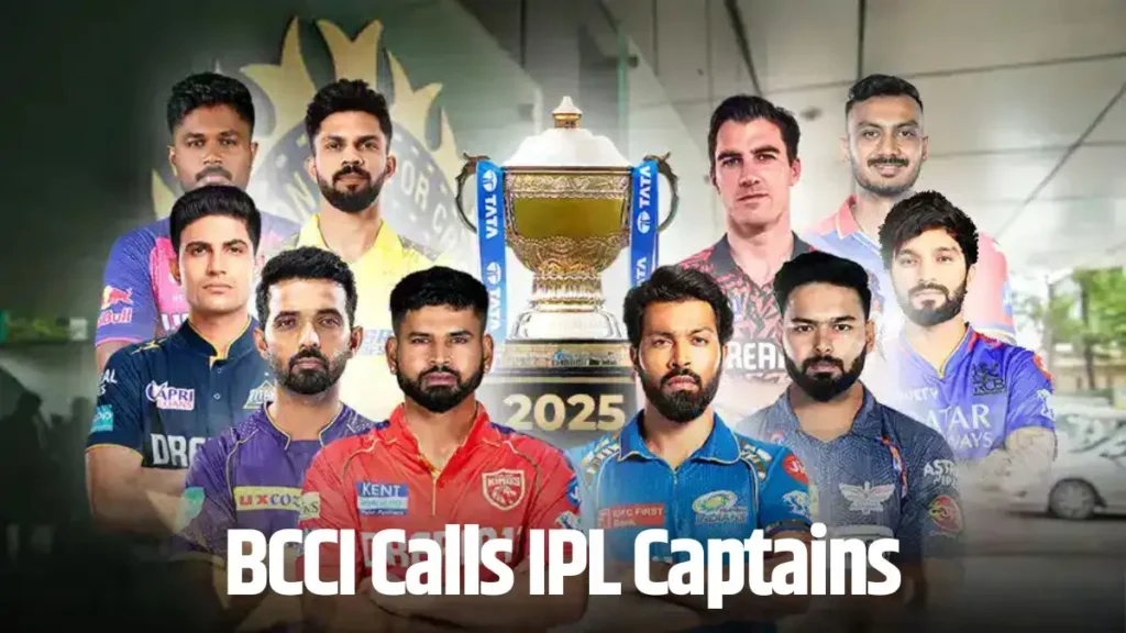 BCCI Calls IPL Captains for Pre-Season Discussions in Mumbai