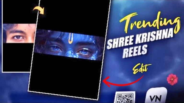 Trending Krishna Reels Editing VN Code