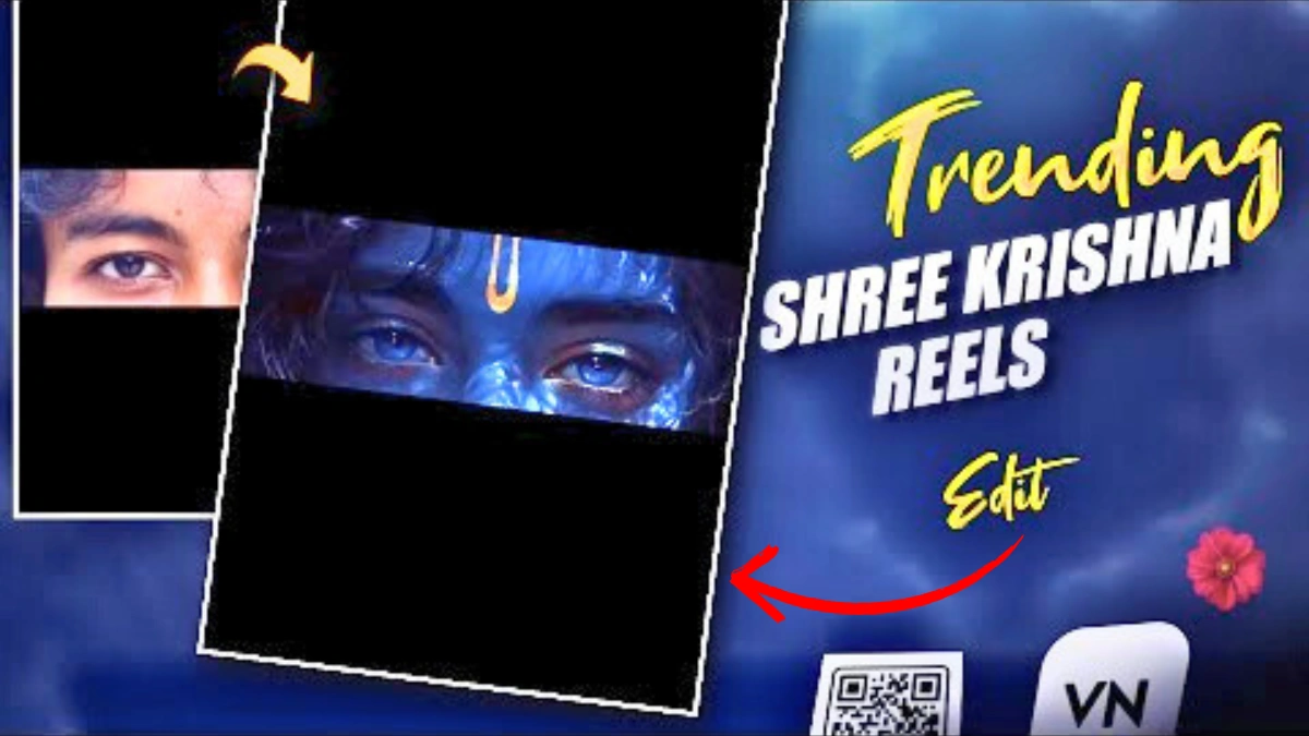 Trending Krishna Reels Editing VN Code